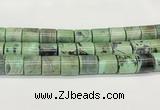 CAA5410 15.5 inches 15*15mm tube agate gemstone beads