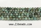 CAA5415 15.5 inches 8mm round agate gemstone beads