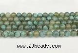 CAA5416 15.5 inches 10mm round agate gemstone beads