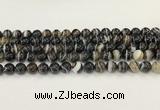 CAA5429 15.5 inches 10mm round agate gemstone beads