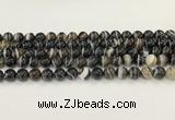 CAA5429 15.5 inches 10mm round agate gemstone beads