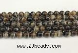 CAA5433 15.5 inches 12mm round agate gemstone beads