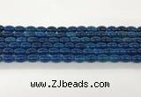 CAA5447 15.5 inches 8*12mm rice agate gemstone beads