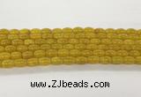 CAA5449 15.5 inches 8*12mm rice agate gemstone beads