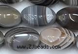 CAA5891 15 inches 8*12mm oval botswana agate gemstone beads