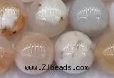 CAA5915 15 inches 10mm round sakura agate gemstone beads