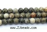 CAA6105 15.5 inches 14mm round chrysanthemum agate gemstone beads