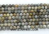 CAA6121 15.5 inches 6mm round bamboo leaf agate gemstone beads