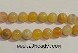 CAA87 15.5 inches 6mm round botswana agate gemstone beads
