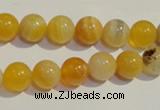 CAA90 15.5 inches 12mm round botswana agate gemstone beads