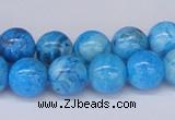 CAB222 15.5 inches 10mm round blue crazy lace agate beads