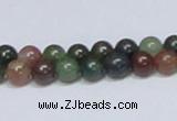 CAB432 15.5 inches 7mm round indian agate gemstone beads wholesale