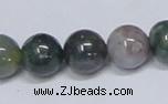 CAB434 15.5 inches 12mm round indian agate gemstone beads wholesale