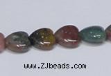 CAB454 15.5 inches 12*12mm heart indian agate gemstone beads