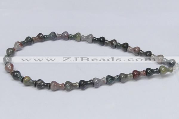 CAB466 15.5 inches 10*14mm vase-shaped indian agate gemstone beads