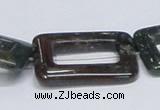 CAB471 15.5 inches 22*32mm rectangle indian agate gemstone beads