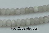 CAB900 15.5 inches 4*6mm rondelle natural crazy agate beads wholesale