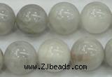 CAB902 15.5 inches 18mm round natural crazy agate beads wholesale