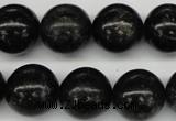 CAE07 15.5 inches 16mm round astrophyllite beads wholesale