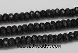 CAE31 15.5 inches 4*6mm faceted rondelle astrophyllite beads wholesale