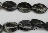 CAE57 15.5 inches 13*18mm oval astrophyllite beads wholesale