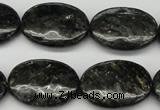 CAE59 15.5 inches 18*25mm oval astrophyllite beads wholesale