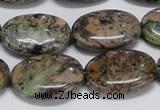 CAF127 15.5 inches 13*18mm oval Africa stone beads wholesale