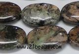 CAF129 15.5 inches 18*25mm oval Africa stone beads wholesale