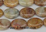 CAG1093 15.5 inches 13*18mm oval Morocco agate beads wholesale