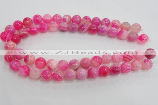 CAG139 14mm smooth round madagascar agate stone beads Wholesale