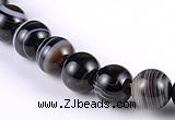 CAG147 Round 8mm madagascar agate gemstone beads Wholesale