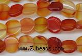 CAG1651 15.5 inches 11*12mm heart red agate gemstone beads