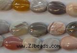 CAG2358 15.5 inches 10*14mm oval African botswana agate beads