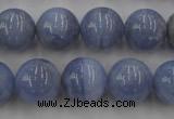 CAG2370 15.5 inches 14mm round blue lace agate beads wholesale