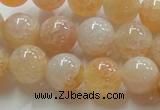 CAG240 15.5 inches 14mm round dragon veins agate gemstone beads