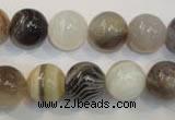 CAG2414 15.5 inches 12mm round Chinese botswana agate beads