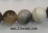 CAG2416 15.5 inches 16mm round Chinese botswana agate beads