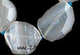 CAG330 rough agate gemstone nugget shape  beads Wholesale