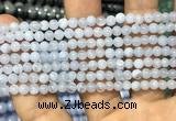 CAG3576 15.5 inches 4mm round blue lace agate beads wholesale