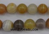 CAG4324 15.5 inches 12mm round botswana agate gemstone beads