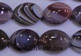 CAG4455 15.5 inches 15*20mm oval botswana agate beads wholesale