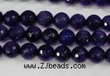 CAG4495 15.5 inches 8mm faceted round fire crackle agate beads