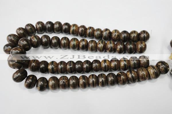 CAG4594 15.5 inches 12*16mm rondelle agate beads wholesale