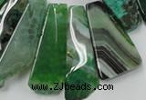 CAG5456 15.5 inches 14*28mm - 16*60mm freeform agate gemstone beads