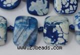 CAG5521 15.5 inches 17*20mm nuggets agate gemstone beads
