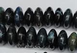 CAG5643 15 inches 8*16mm rondelle agate gemstone beads wholesale