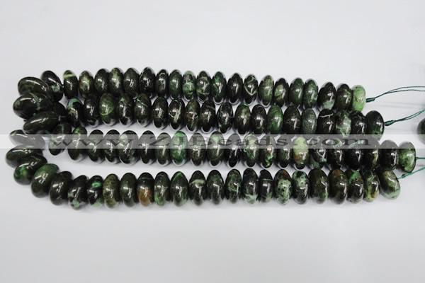 CAG5645 15 inches 9*18mm rondelle agate gemstone beads wholesale