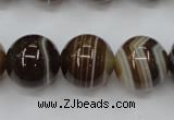 CAG5905 15 inches 16mm round Madagascar agate gemstone beads