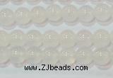 CAG6501 15.5 inches 6mm round Brazilian white agate beads