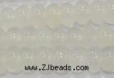 CAG6522 15.5 inches 6*10mm rondelle Brazilian white agate beads